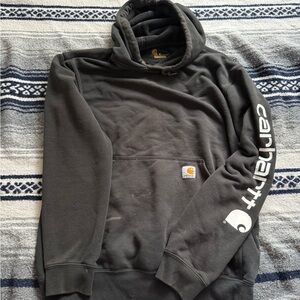 Carhartt Black Hoodie Original Fit Mens Size Medium